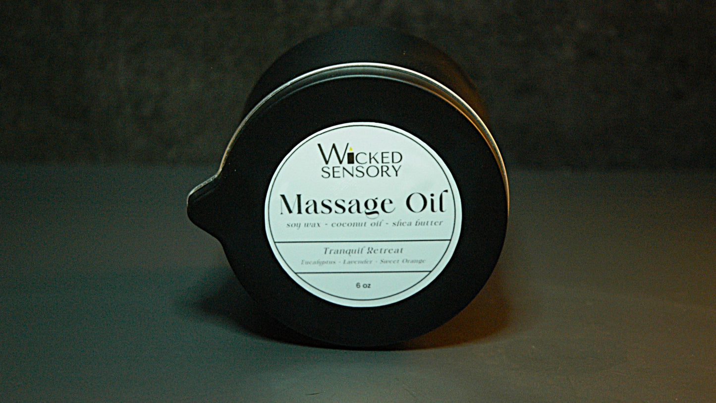 Candle - Massage Oil