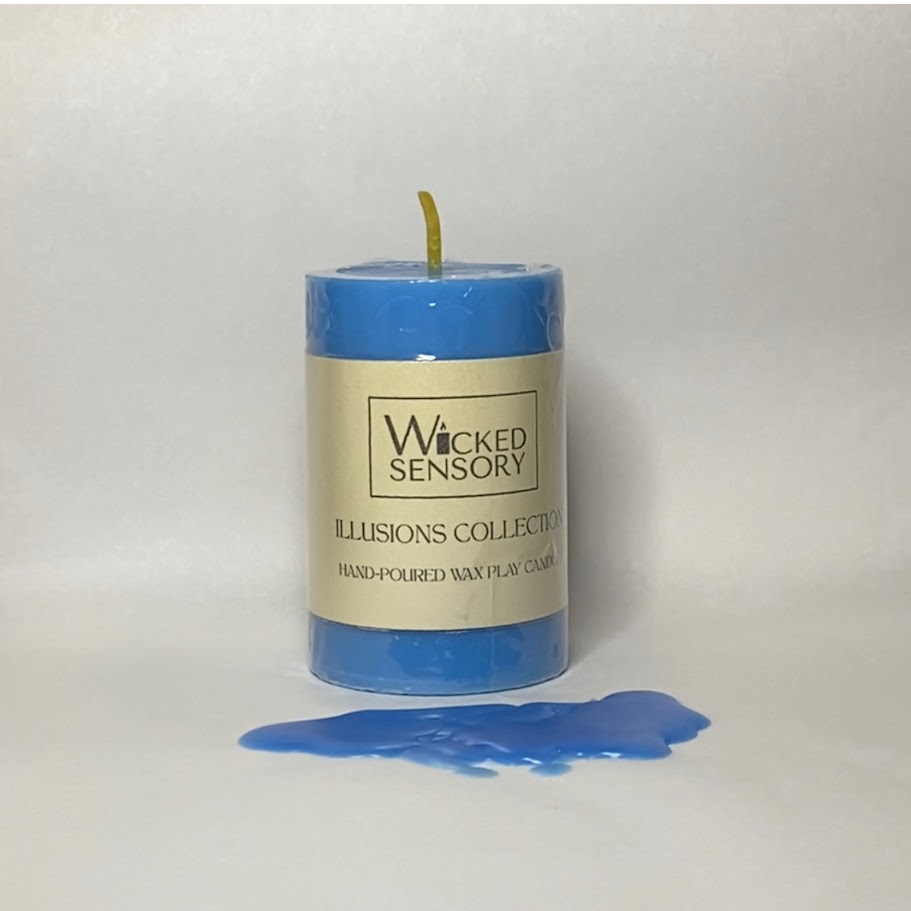 UV Wax Play Candle - Blue