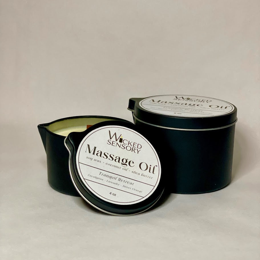 Massage Oil Candles