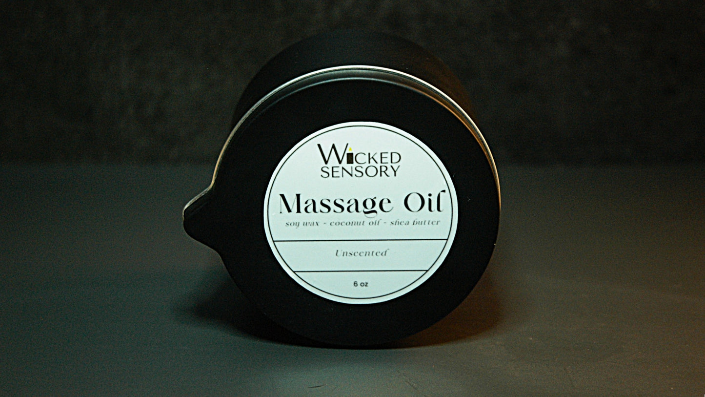 Candle - Massage Oil