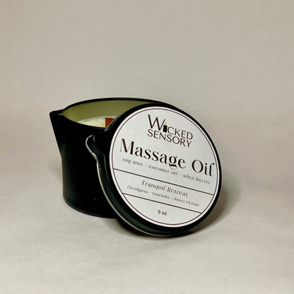Massage Oil Candle - Scented