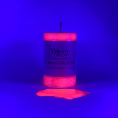 UV Wax Play Candle - Orange