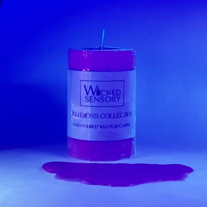 UV Wax Play Candle - Purple