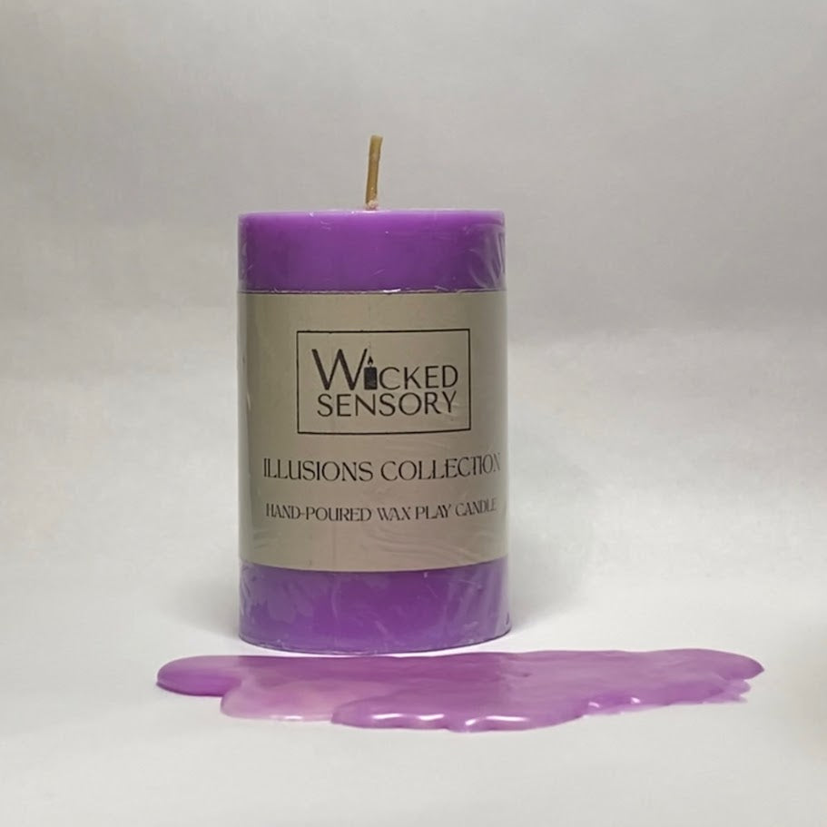 UV Wax Play Candle - Purple