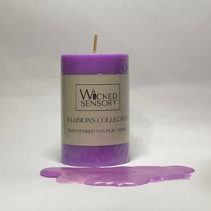 UV Wax Play Candle - Purple