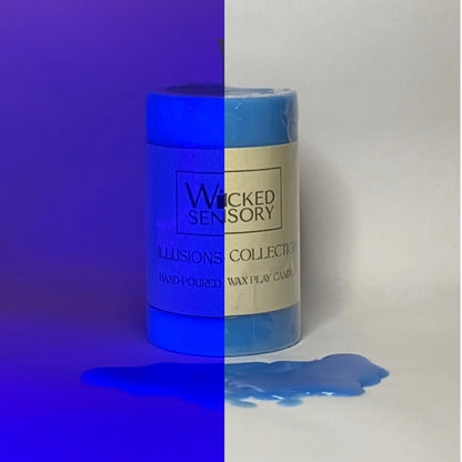 UV Wax Play Candle - Blue