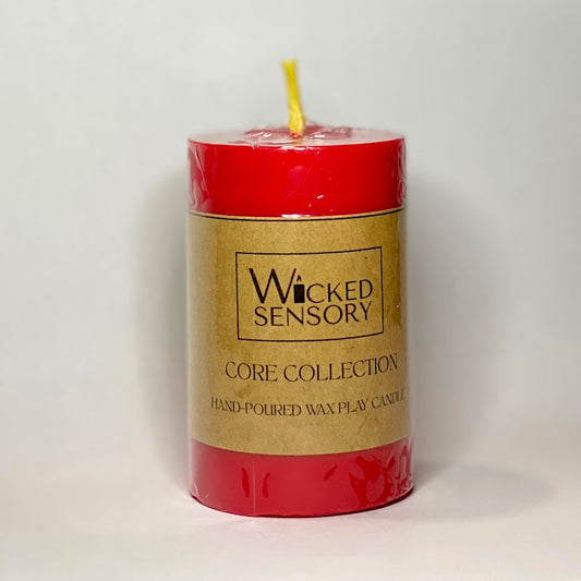 Wax Play Candle - Red