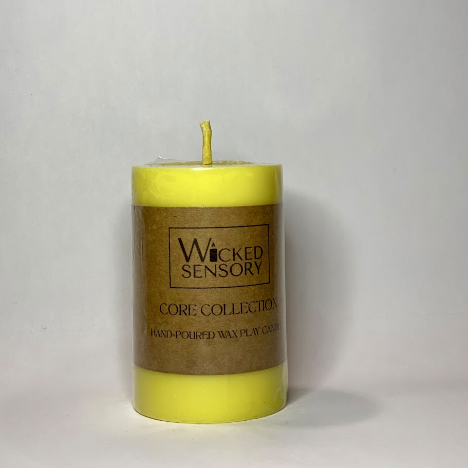 Wax Play Candle - Yellow